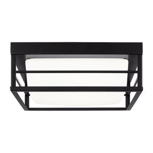 Visual Comfort Studio - 7529693S-112 - LED Flush Mount - Dearborn - Midnight Black