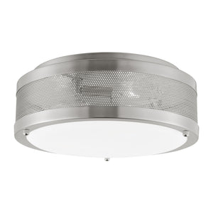 Visual Comfort Studio - 7532003-962 - Three Light Flush Mount - Vander - Brushed Nickel