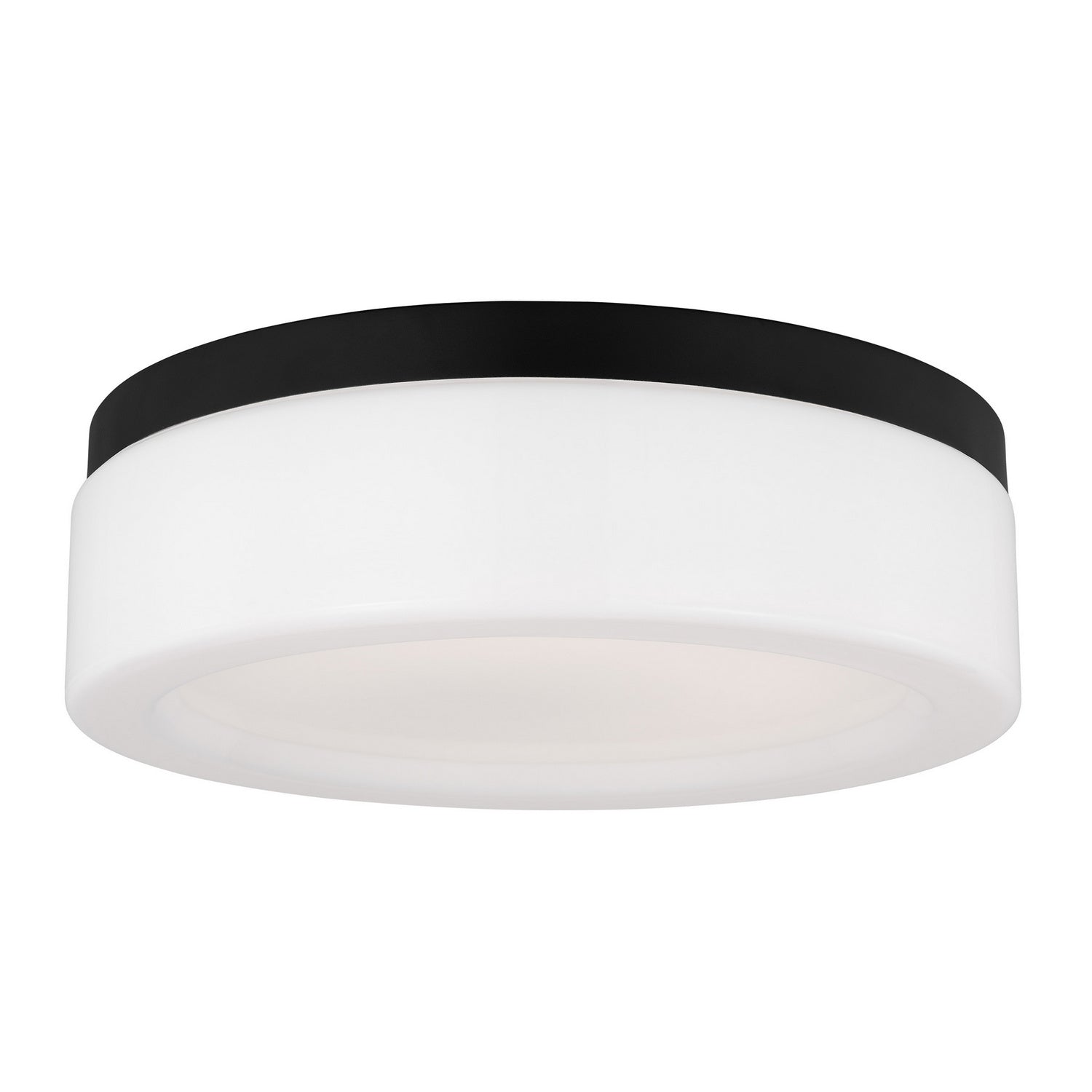 Generation Lighting. - 7569093S-112 - LED Flush Mount - Rhett - Midnight Black