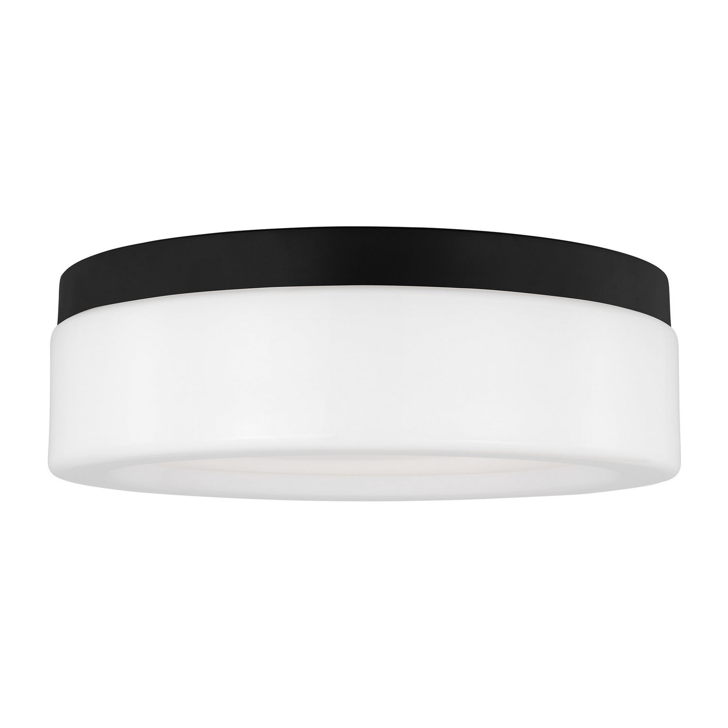 Generation Lighting. - 7569093S-112 - LED Flush Mount - Rhett - Midnight Black