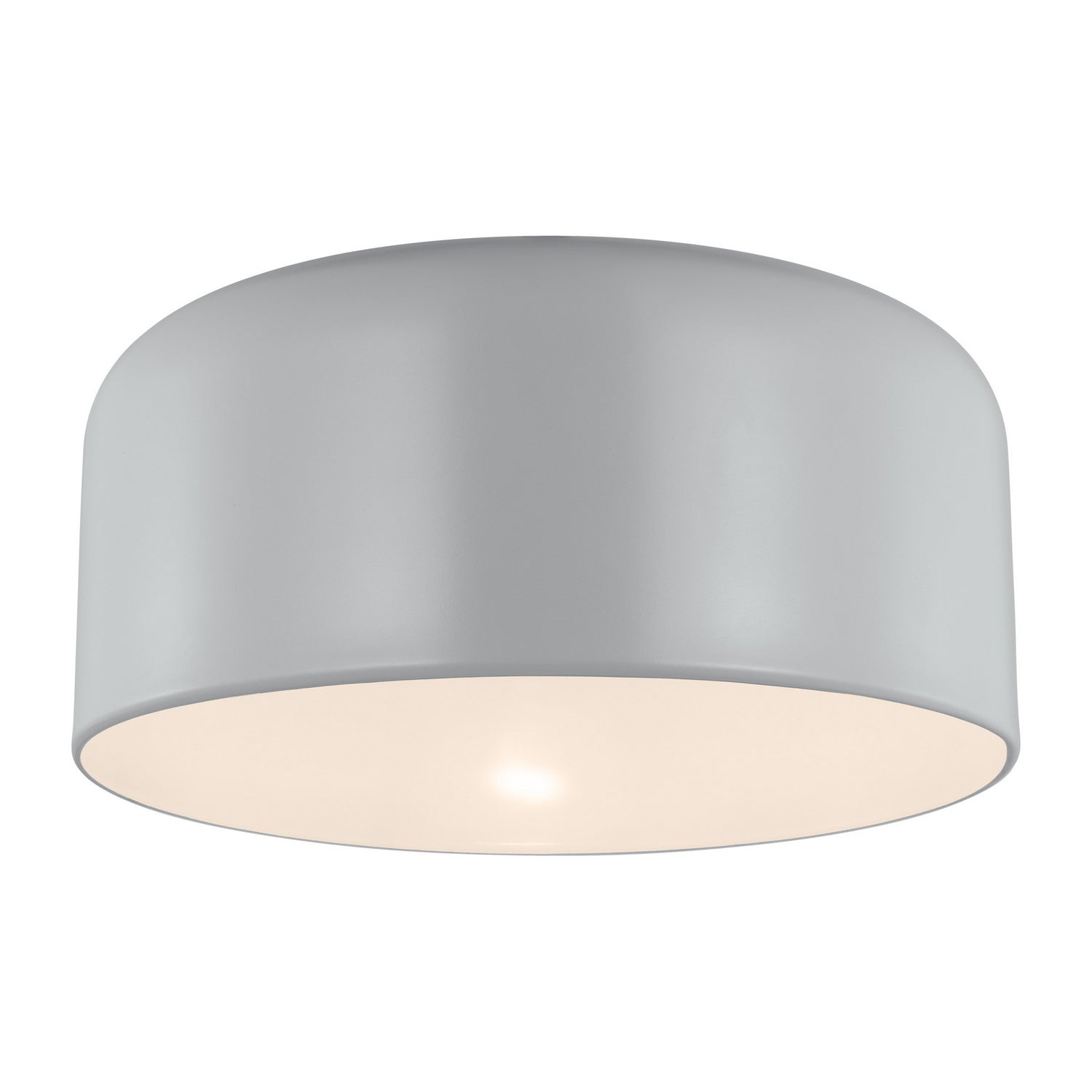 Visual Comfort Studio - 7605401-118 - One Light Flush Mount - Malone - Matte Grey