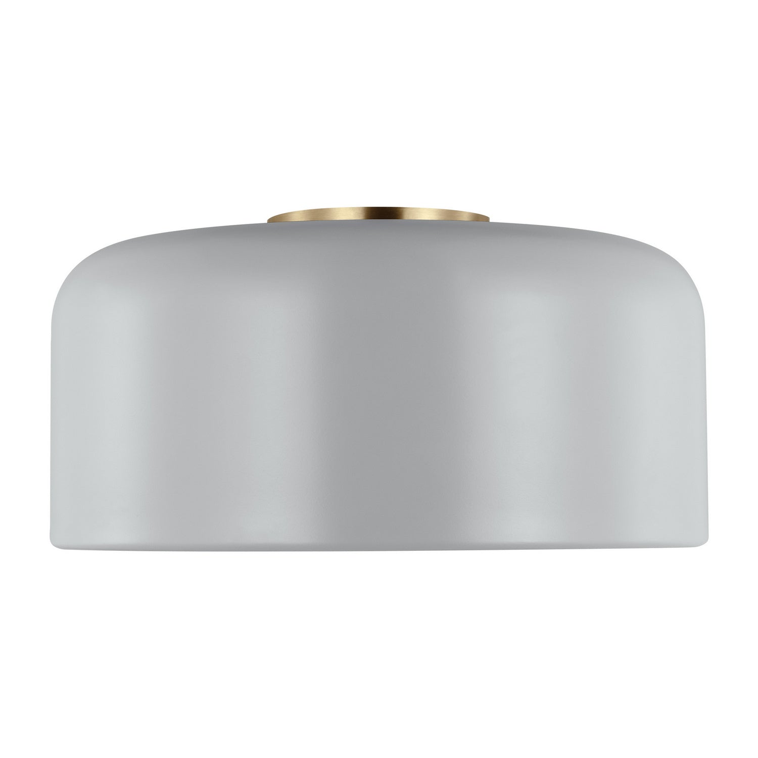 Visual Comfort Studio - 7605401-118 - One Light Flush Mount - Malone - Matte Grey