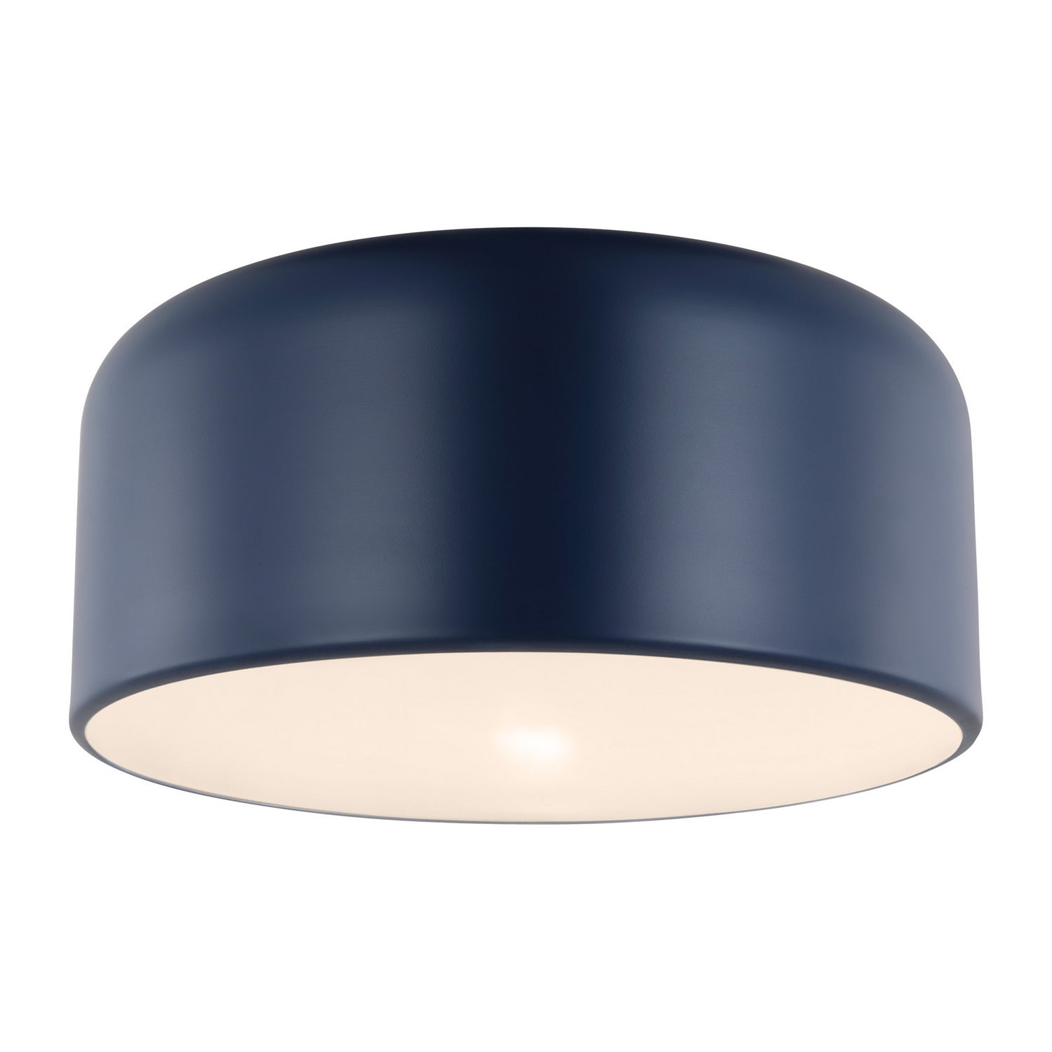 Visual Comfort Studio - 7605401-127 - One Light Flush Mount - Malone - Navy