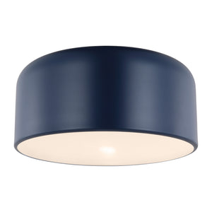 Visual Comfort Studio - 7605401EN3-127 - LED Flush Mount - Malone - Navy