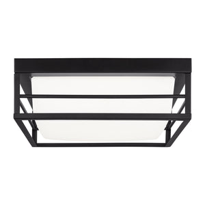 Visual Comfort Studio - 7629693S-112 - LED Flush Mount - Dearborn - Midnight Black