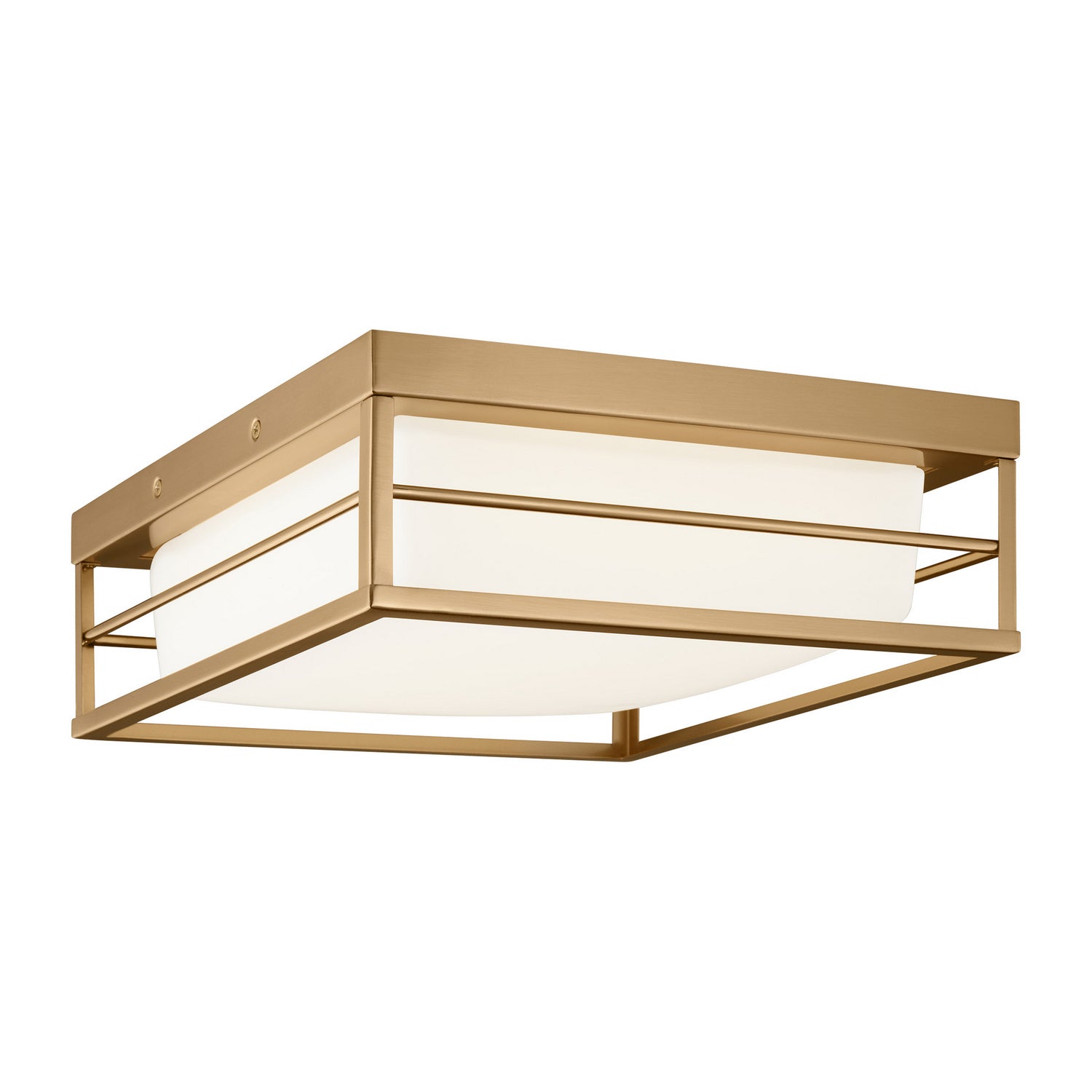 Visual Comfort Studio - 7629693S-848 - LED Flush Mount - Dearborn - Satin Brass