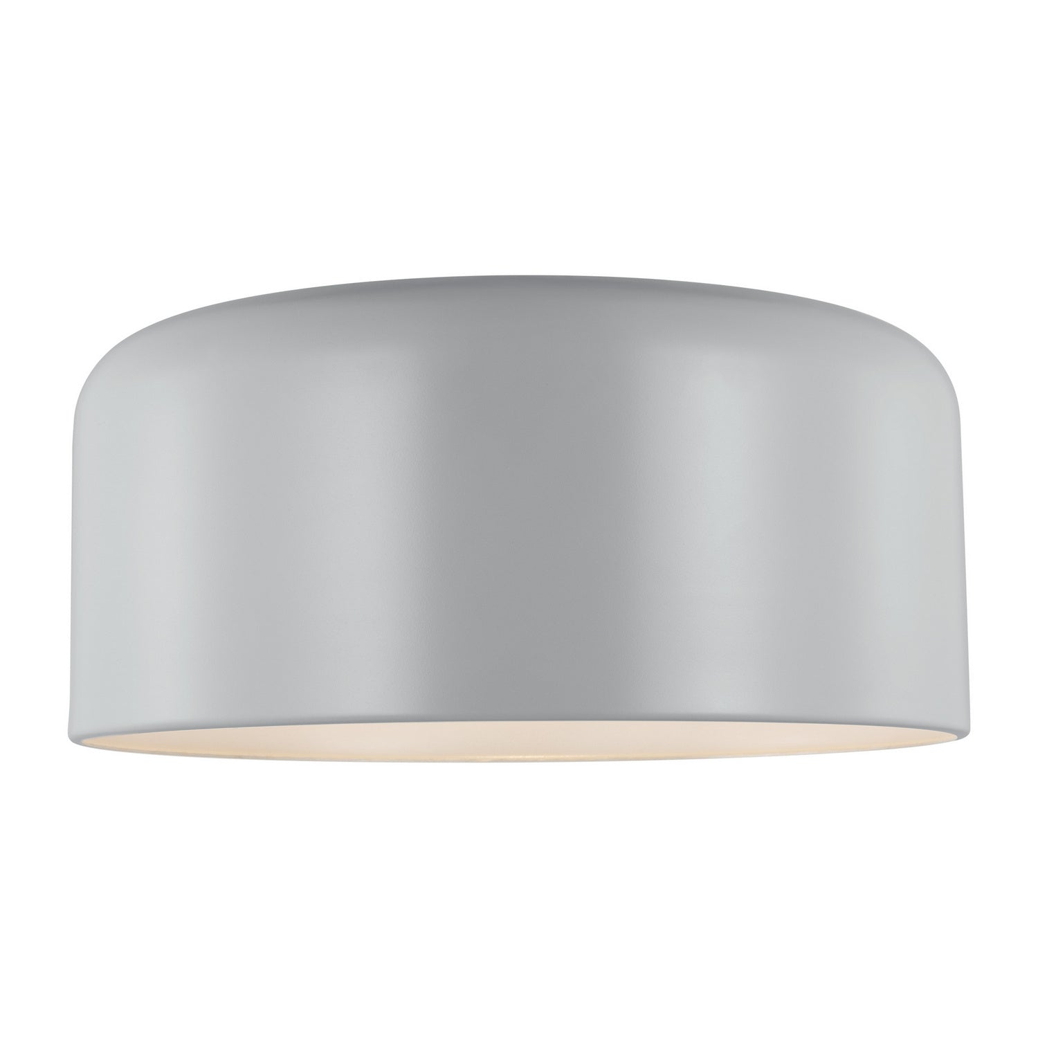 Visual Comfort Studio - 7705401-118 - One Light Flush Mount - Malone - Matte Grey