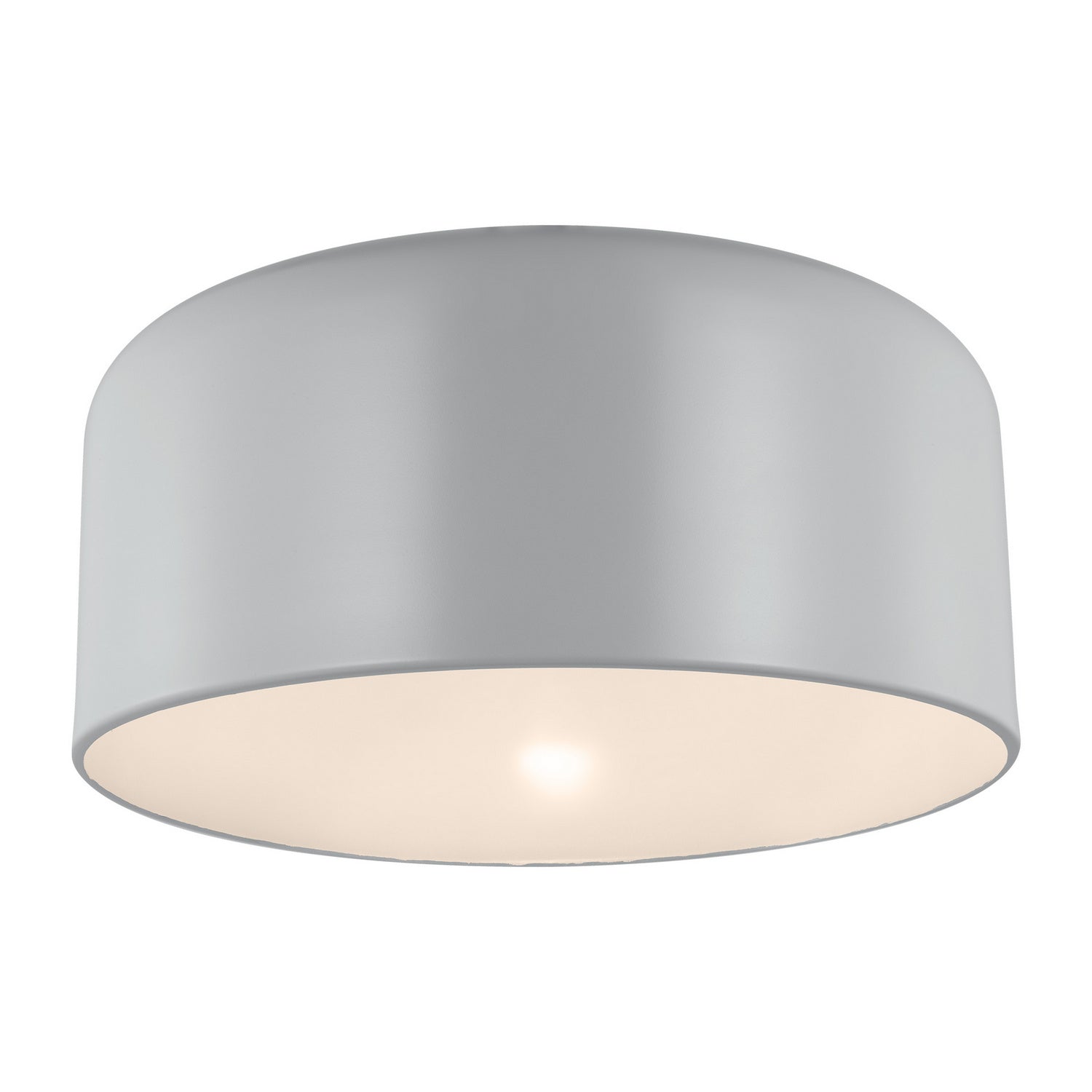 Visual Comfort Studio - 7705401-118 - One Light Flush Mount - Malone - Matte Grey