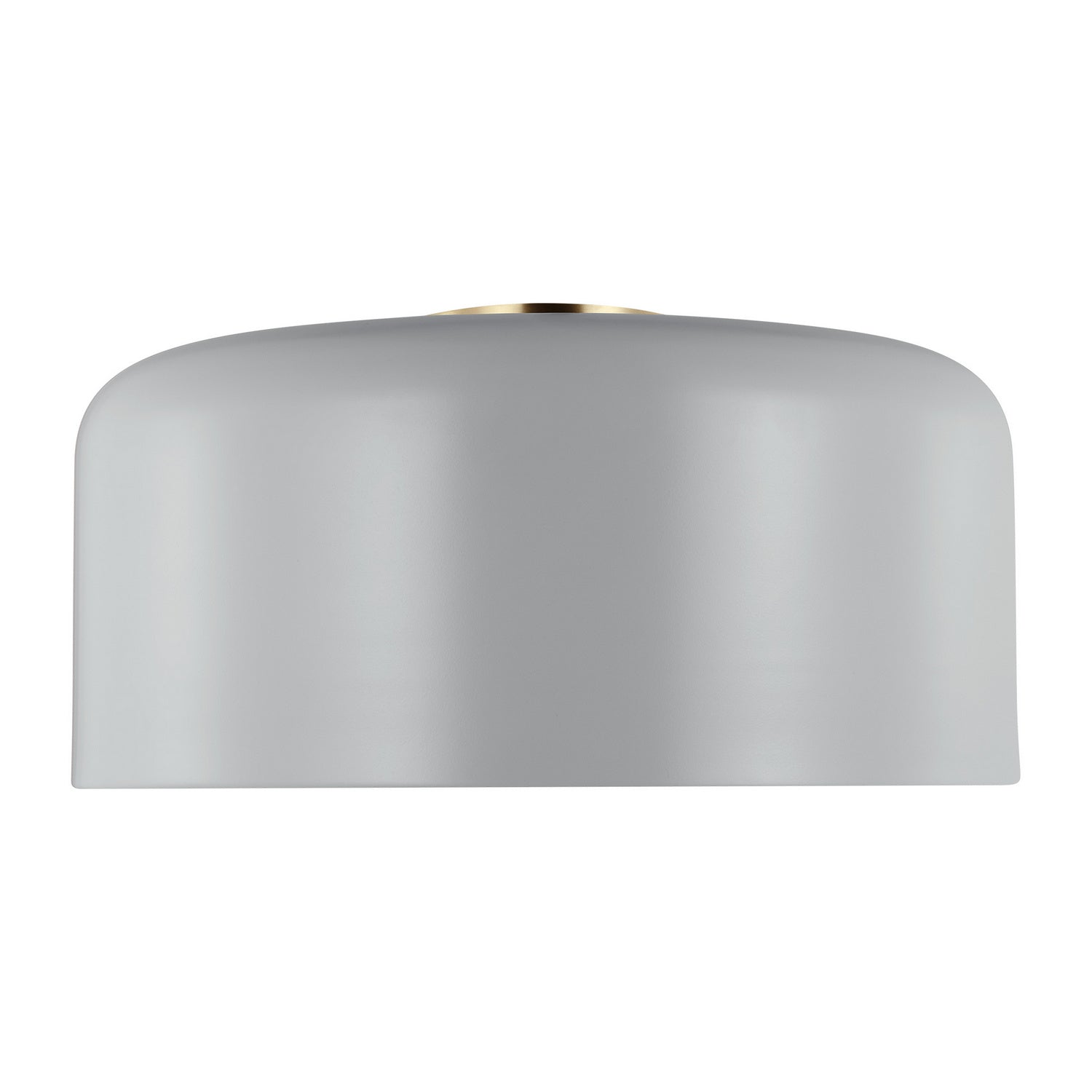 Visual Comfort Studio - 7705401-118 - One Light Flush Mount - Malone - Matte Grey