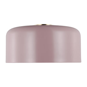 Visual Comfort Studio - 7705401-136 - One Light Flush Mount - Malone - Rose