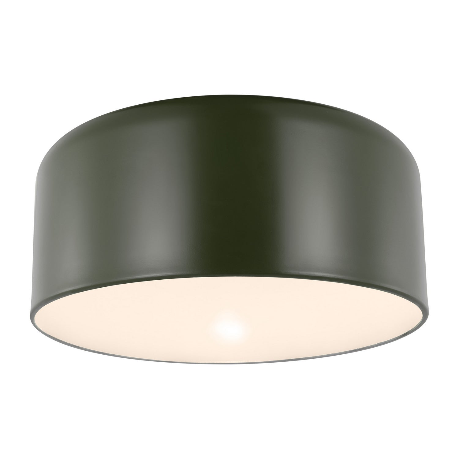 Visual Comfort Studio - 7705401-145 - One Light Flush Mount - Malone - Olive