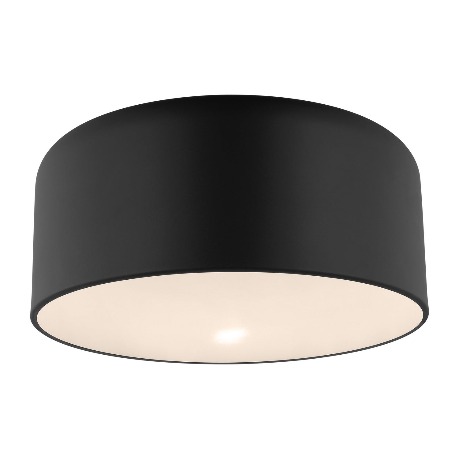 Visual Comfort Studio - 7705401EN3-112 - LED Flush Mount - Malone - Midnight Black