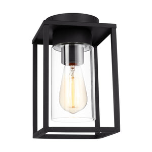 Visual Comfort Studio - 7831101-12 - One Light Outdoor Flush Mount - Vado - Black