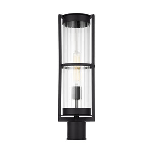 Visual Comfort Studio - 8226701-12 - One Light Outdoor Post Lantern - Alcona - Black