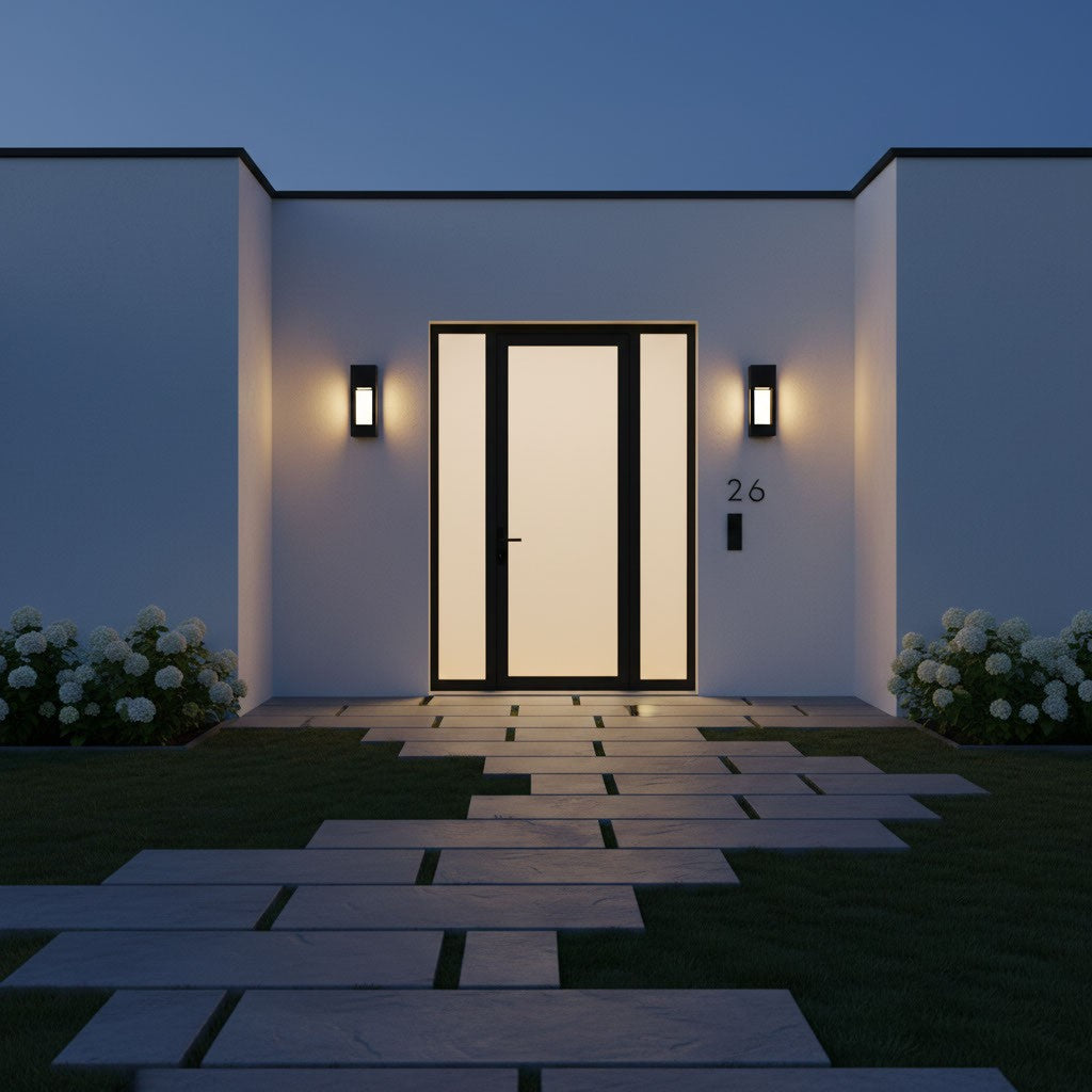Visual Comfort Studio - 8657793S-12 - LED Outdoor Wall Lantern - Testa - Black