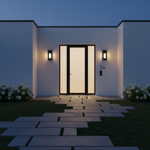 Visual Comfort Studio - 8657793S-12 - LED Outdoor Wall Lantern - Testa - Black