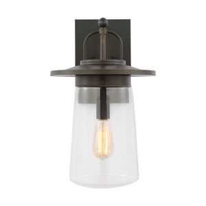 Generation Lighting. - 8708901-71 - One Light Outdoor Wall Lantern - Tybee - Antique Bronze