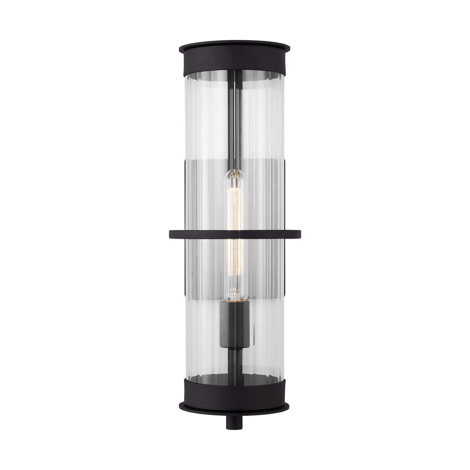 Visual Comfort Studio - 8726701-12 - One Light Outdoor Wall Lantern - Alcona - Black