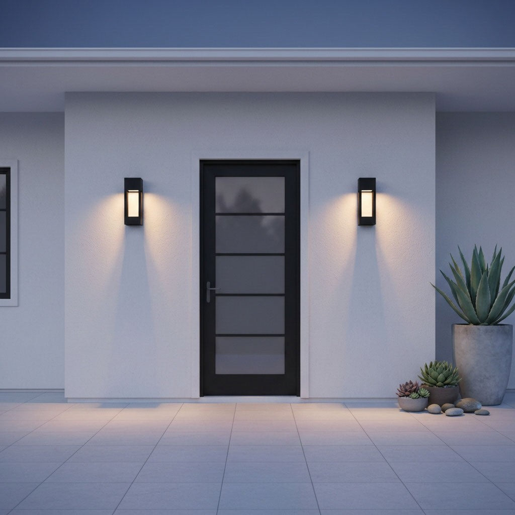 Visual Comfort Studio - 8757793S-12 - LED Outdoor Wall Lantern - Testa - Black