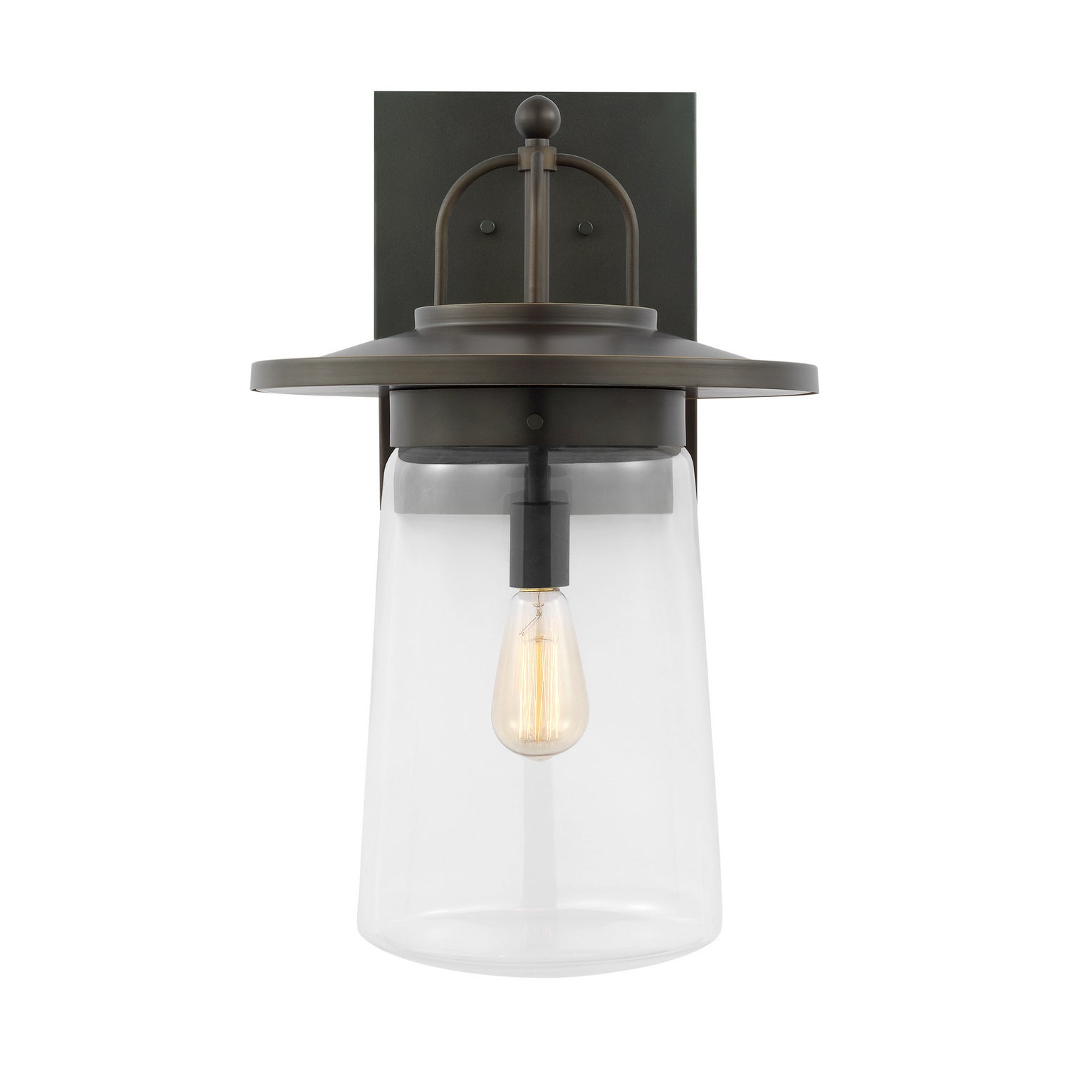 Generation Lighting. - 8808901-71 - One Light Outdoor Wall Lantern - Tybee - Antique Bronze