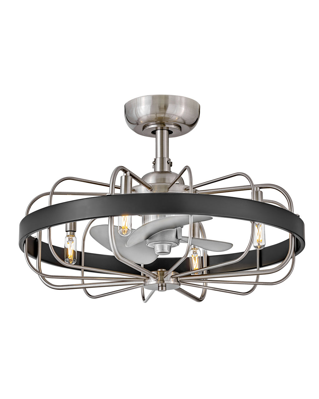 Hinkley - 905022FBN-LIA - 22" LED Fandelier - Eli - Brushed Nickel