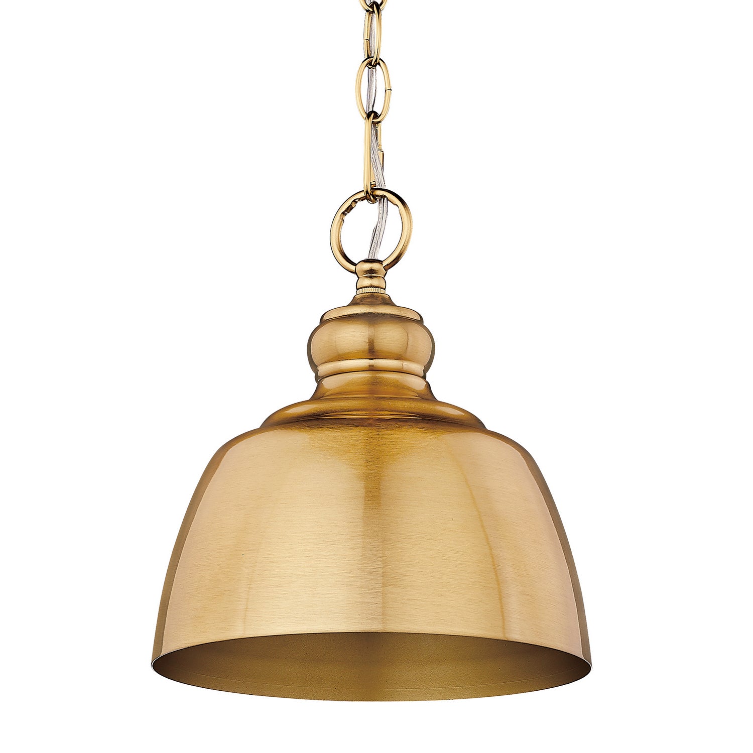 Golden - 0316-M1L MBG - One Light Mini Pendant - Holmes MBG - Modern Brushed Gold