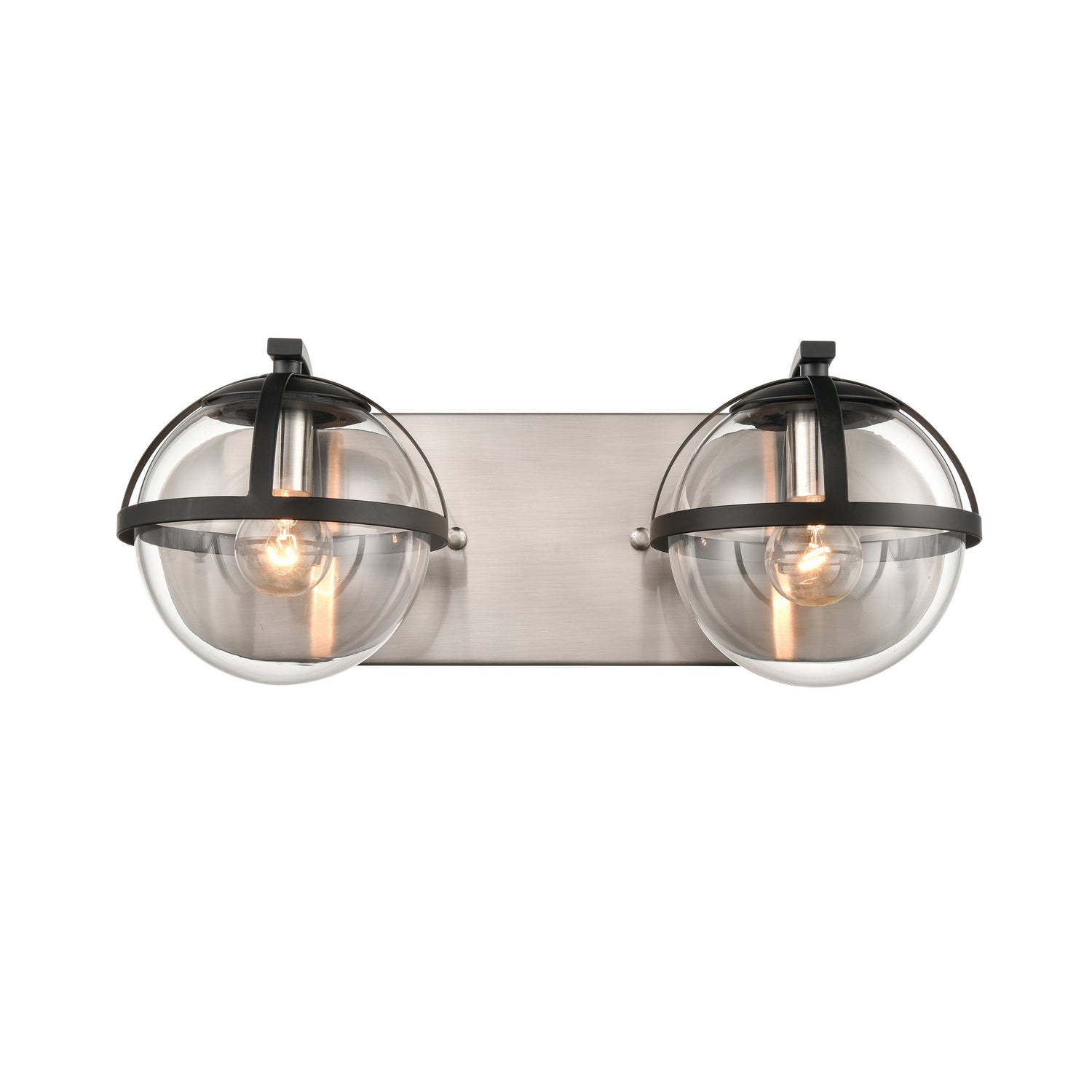 ELK Home - 18641/2 - Two Light Vanity - Davenay - Satin Nickel