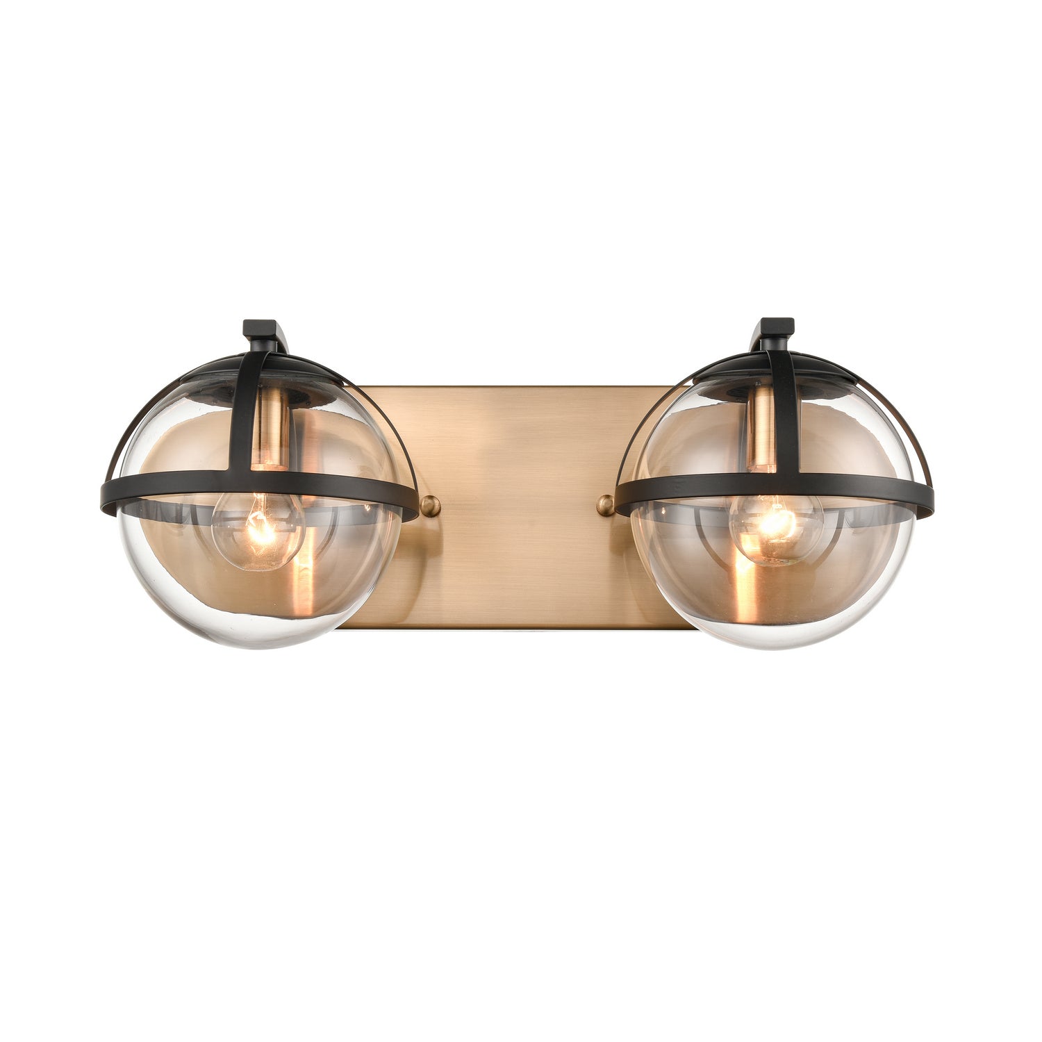 ELK Home - 18651/2 - Two Light Vanity - Davenay - Satin Brass