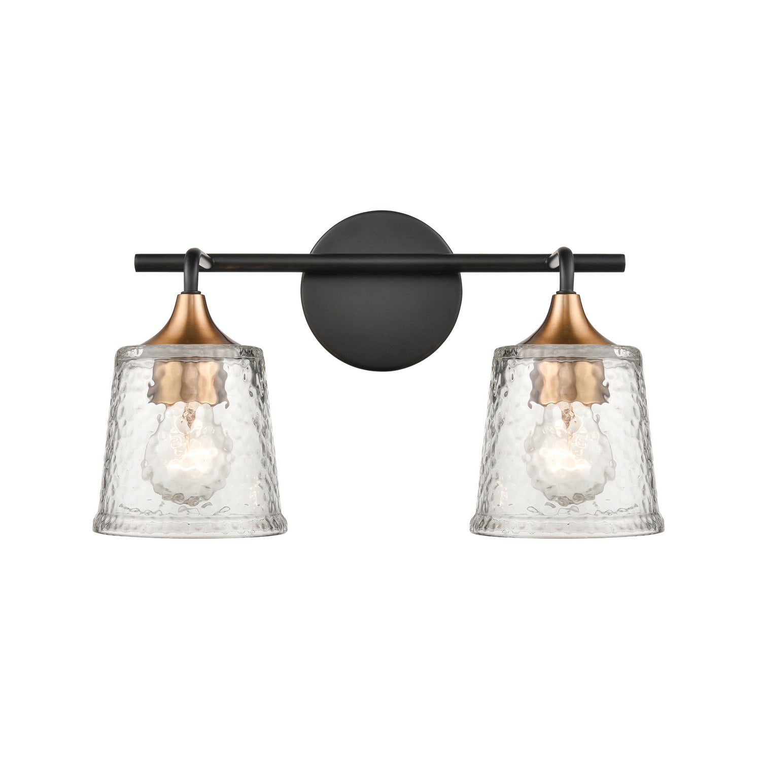 ELK Home - 18681/2 - Two Light Vanity - Hamy - Matte Black