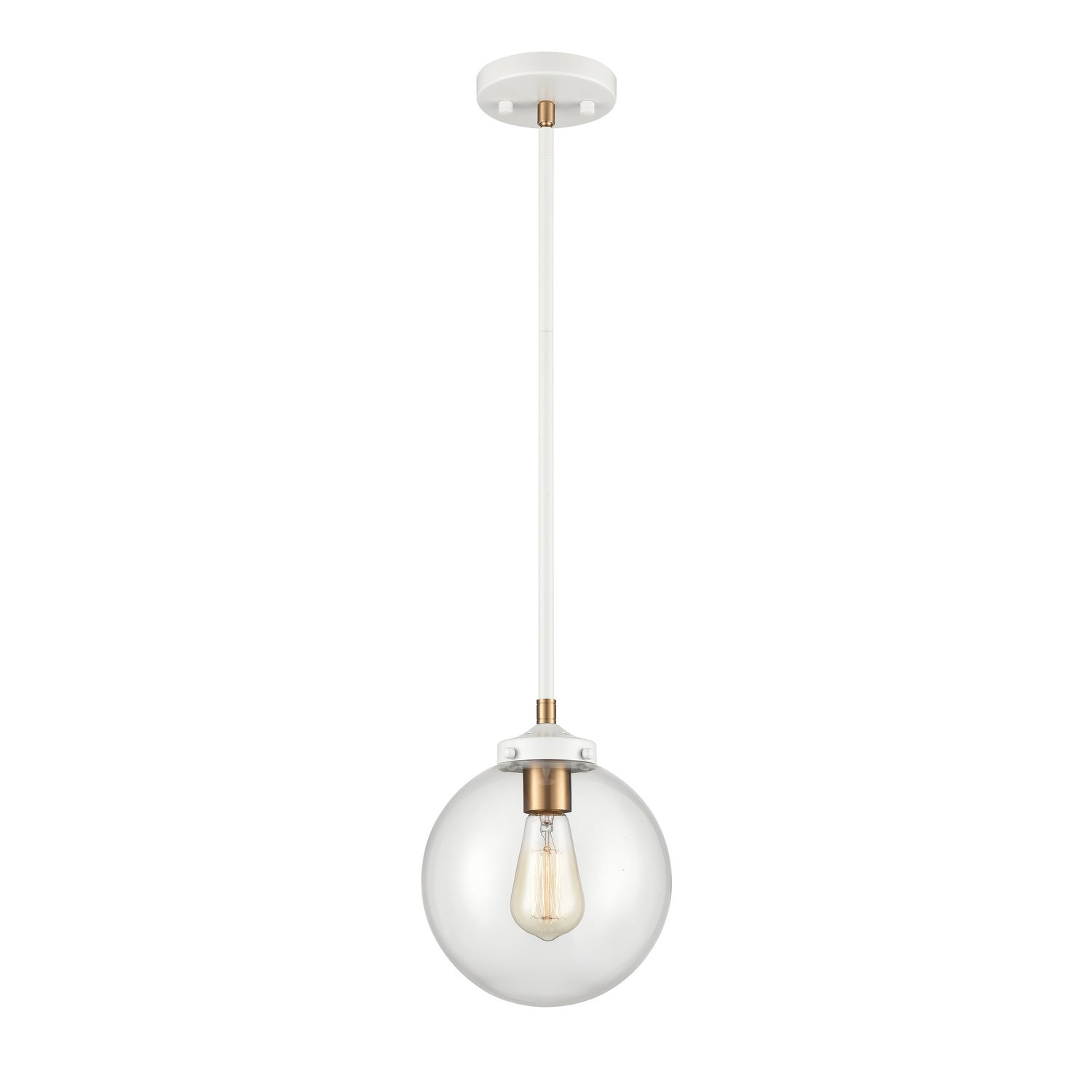 ELK Home - 24437/1 - One Light Mini Pendant - Boudreaux - Matte White