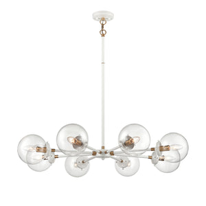 ELK Home - 24439/8 - Eight Light Chandelier - Boudreaux - Matte White