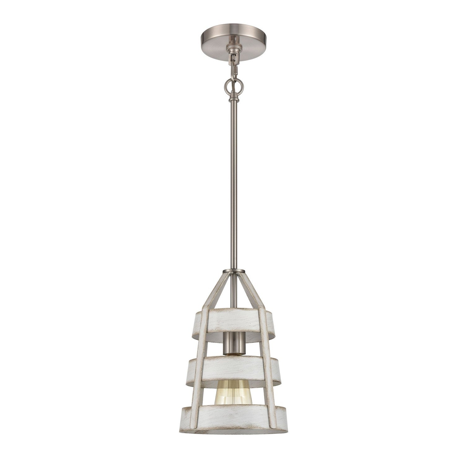 ELK Home - 33555/1 - One Light Mini Pendant - Brigantine - Satin Nickel