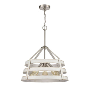 ELK Home - 33557/3 - Three Light Chandelier - Brigantine - Satin Nickel