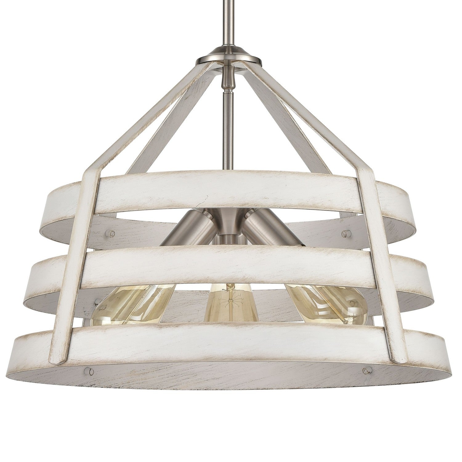 ELK Home - 33557/3 - Three Light Chandelier - Brigantine - Satin Nickel