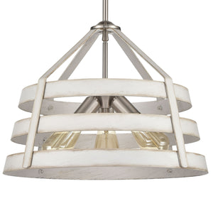 ELK Home - 33557/3 - Three Light Chandelier - Brigantine - Satin Nickel