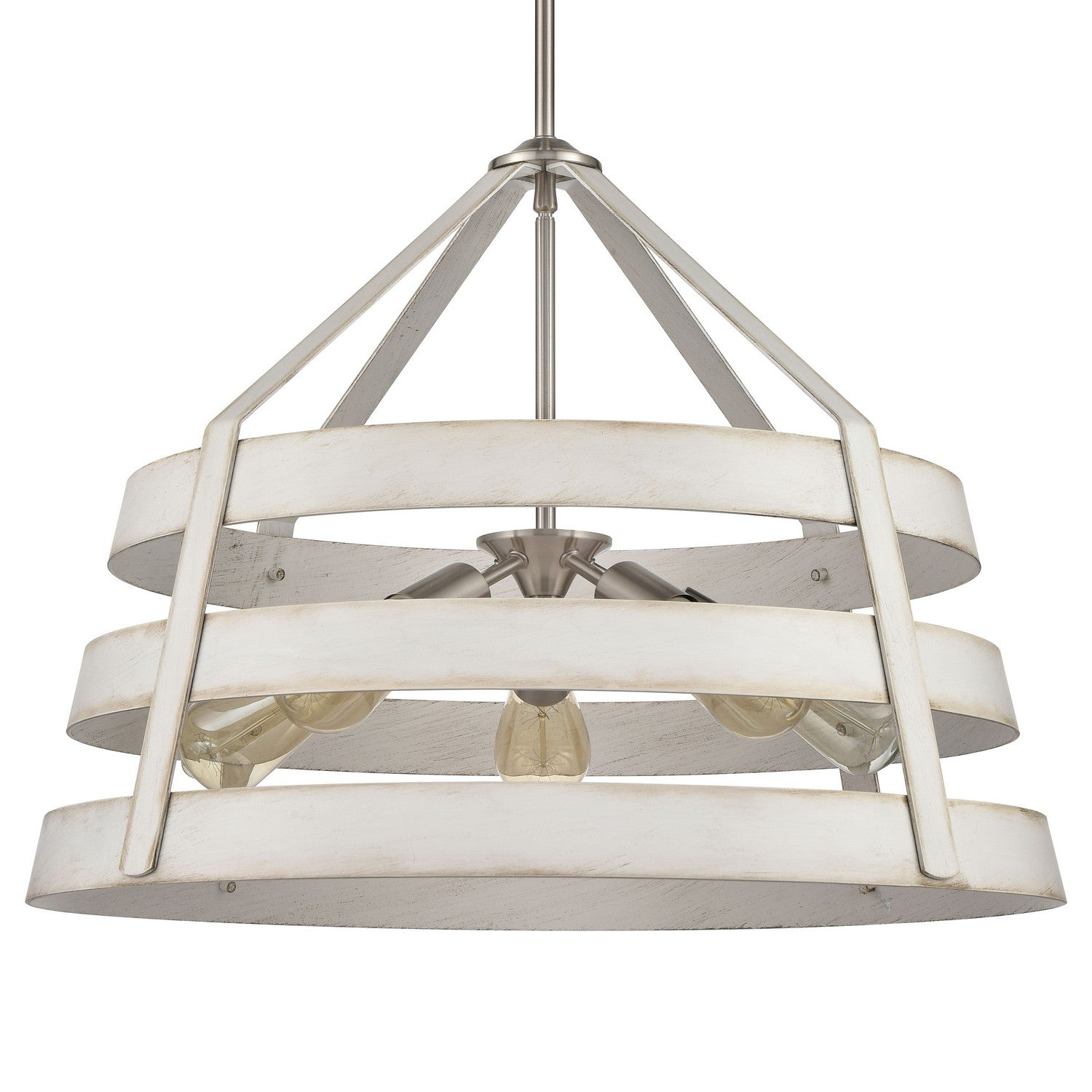 ELK Home - 33558/5 - Five Light Chandelier - Brigantine - Satin Nickel