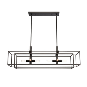 ELK Home - 66286/8 - Eight Light Linear Chandelier - Kinsley - Oil Rubbed Bronze