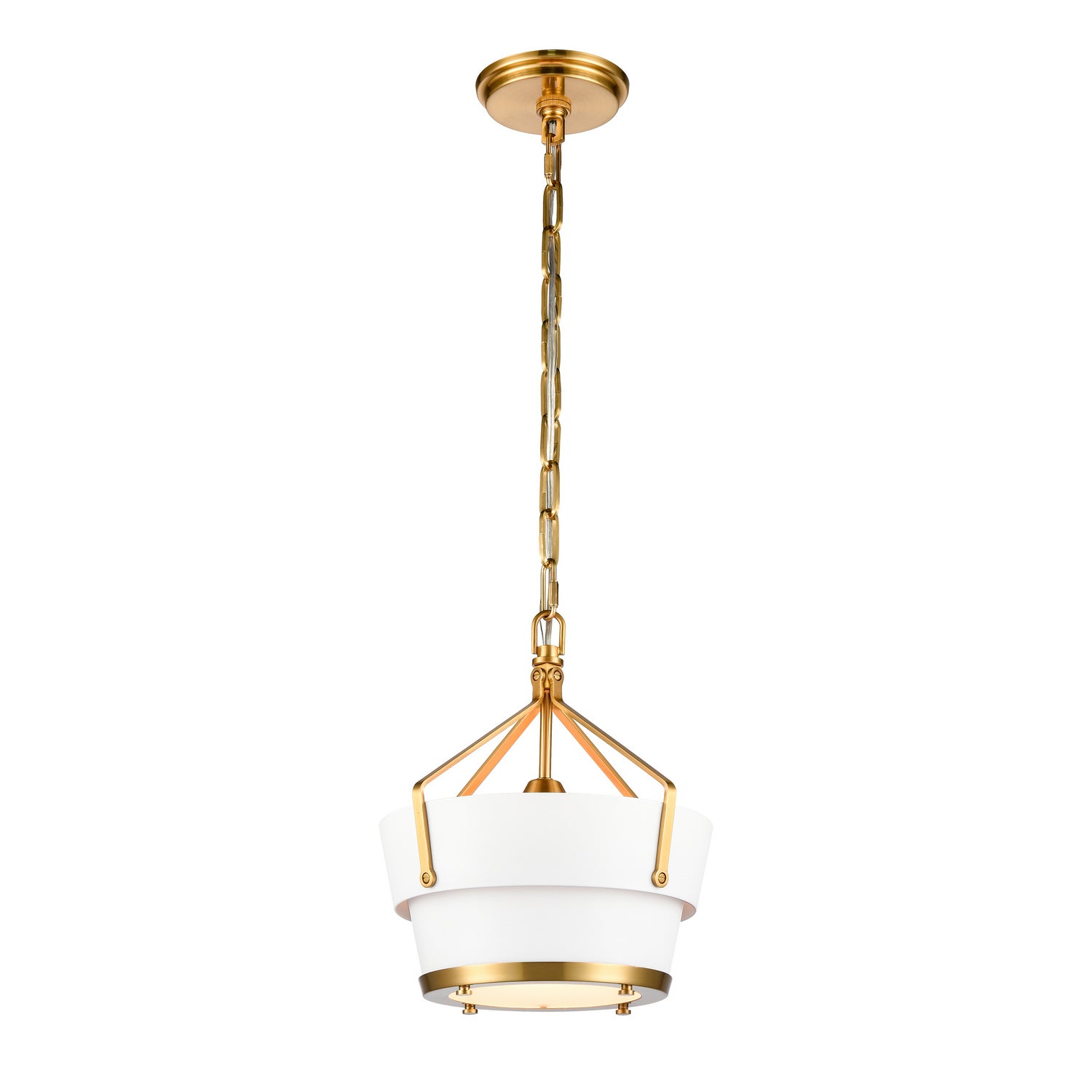 ELK Home - 67825/1 - One Light Pendant - Marin - Satin Brass