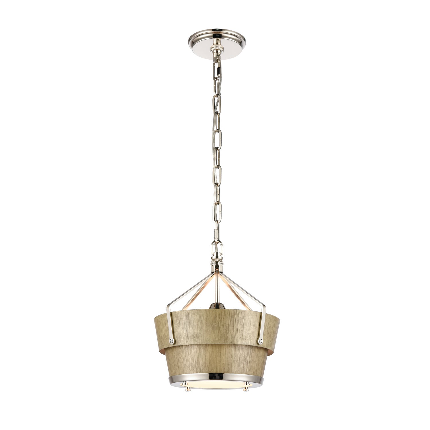 ELK Home - 67835/1 - One Light Pendant - Marin - Polished Nickel