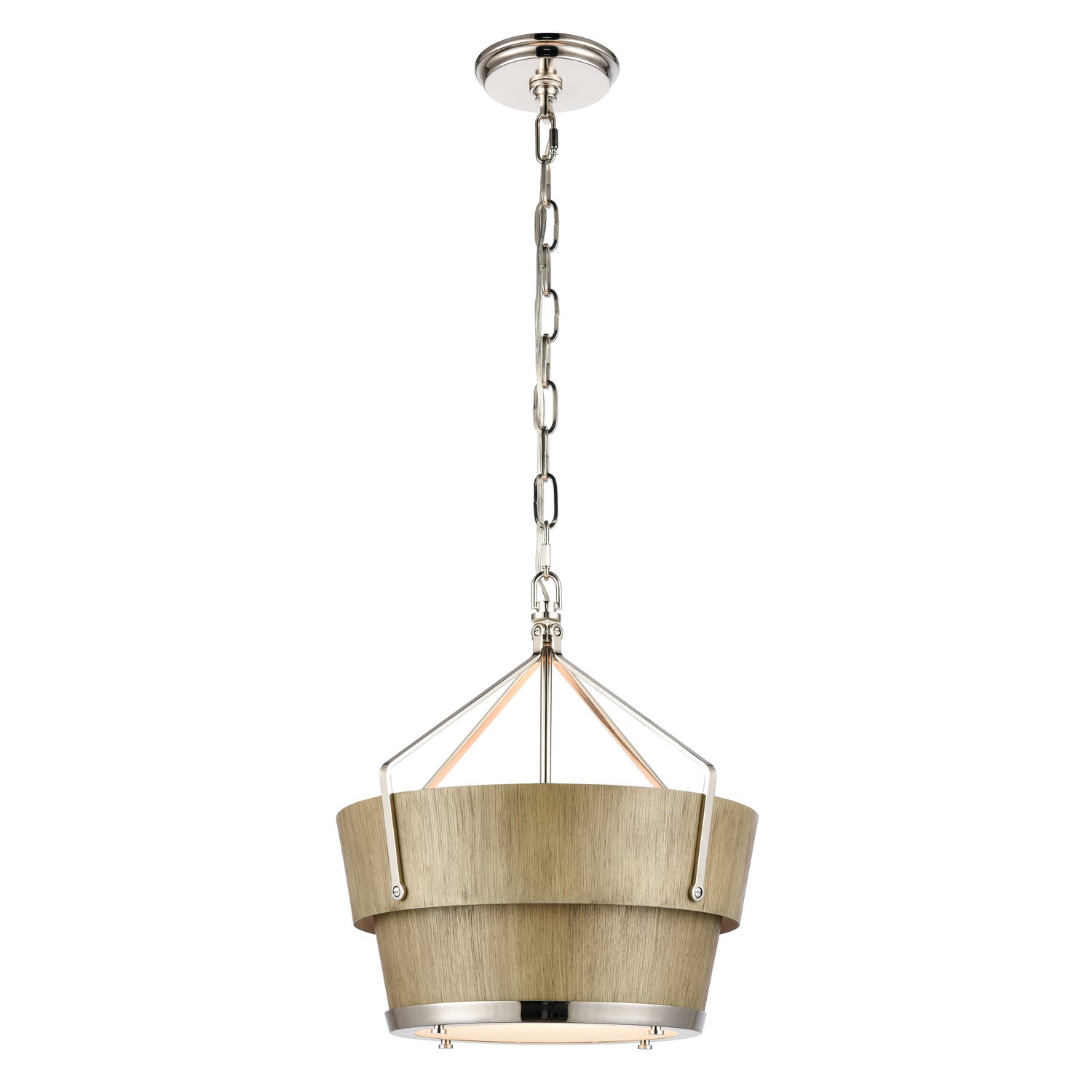 ELK Home - 67836/1 - One Light Pendant - Marin - Polished Nickel