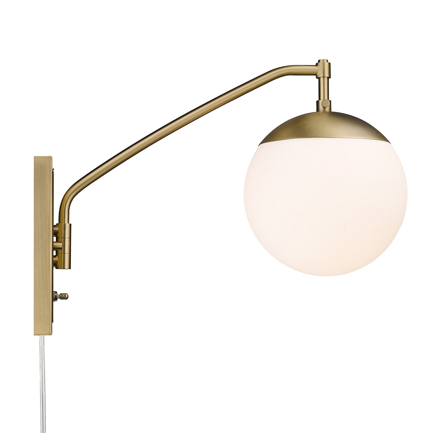 Golden - 3699-A1W BCB-OP - One Light Wall Sconce - Glenn BCB - Brushed Champagne Bronze