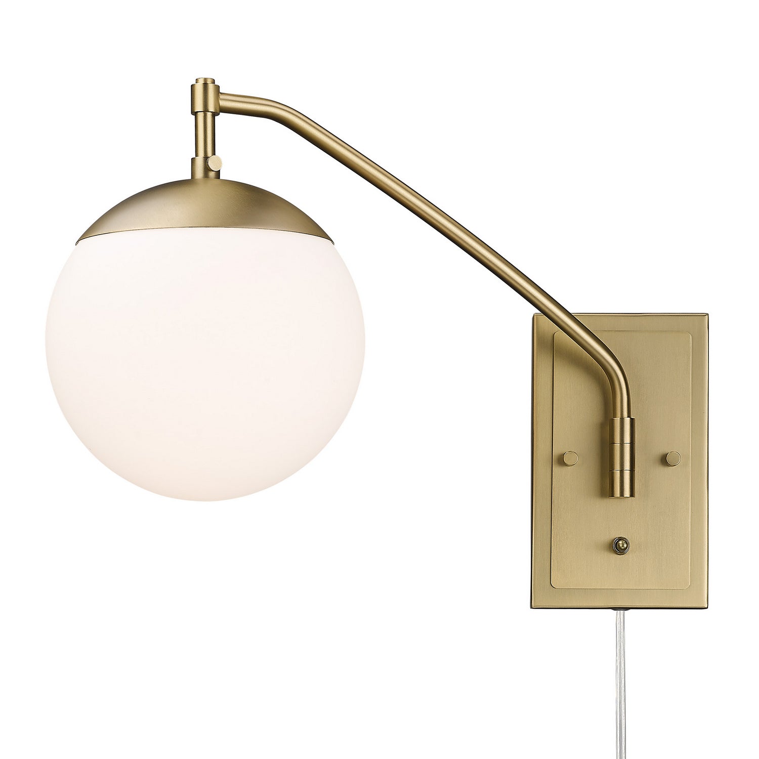 Golden - 3699-A1W BCB-OP - One Light Wall Sconce - Glenn BCB - Brushed Champagne Bronze