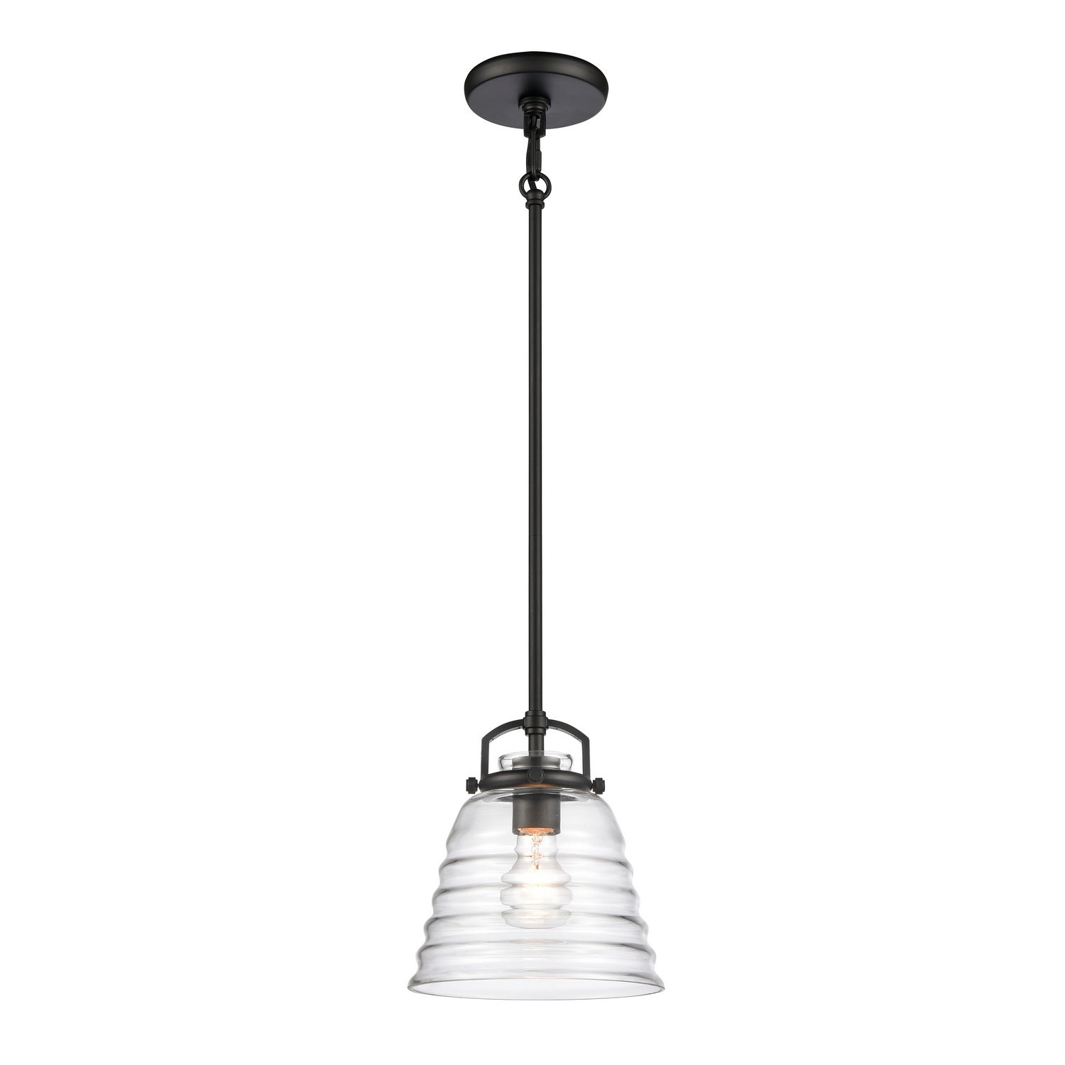 ELK Home - 67875/1 - One Light Pendant - Current - Matte Black