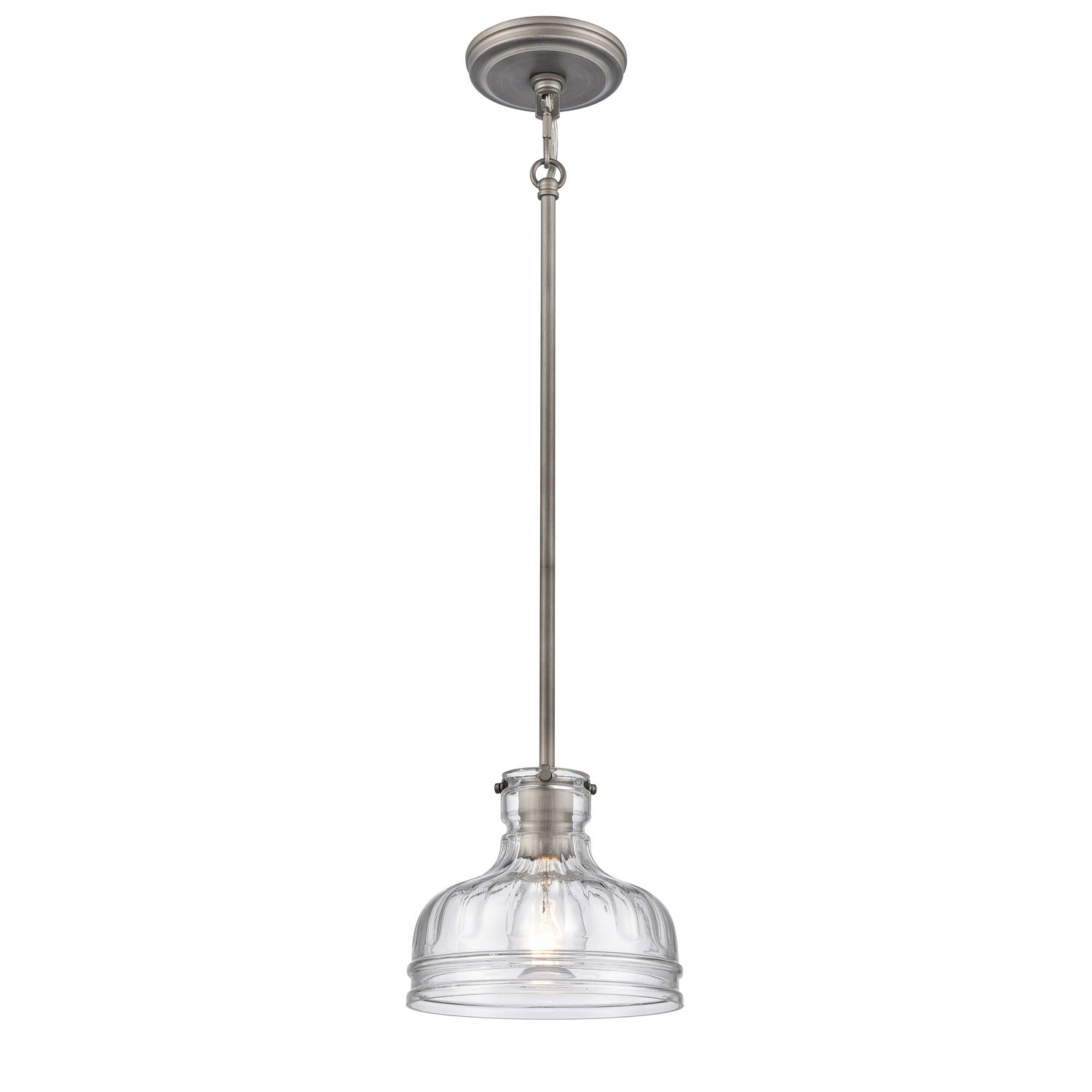 ELK Home - 67905/1 - One Light Mini Pendant - Orinoco - Weathered Zinc