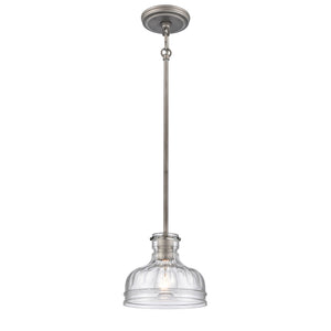 ELK Home - 67905/1 - One Light Mini Pendant - Orinoco - Weathered Zinc