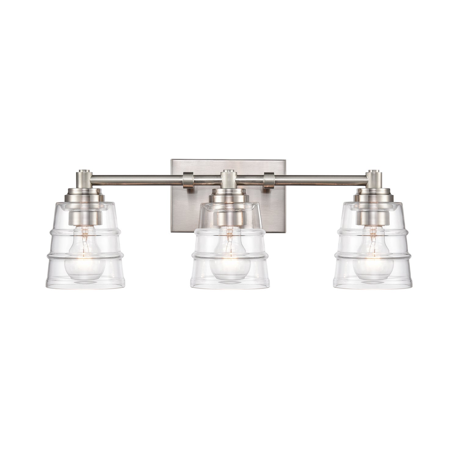 ELK Home - 67962/3 - Three Light Vanity - Pulsate - Satin Nickel