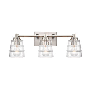 ELK Home - 67962/3 - Three Light Vanity - Pulsate - Satin Nickel