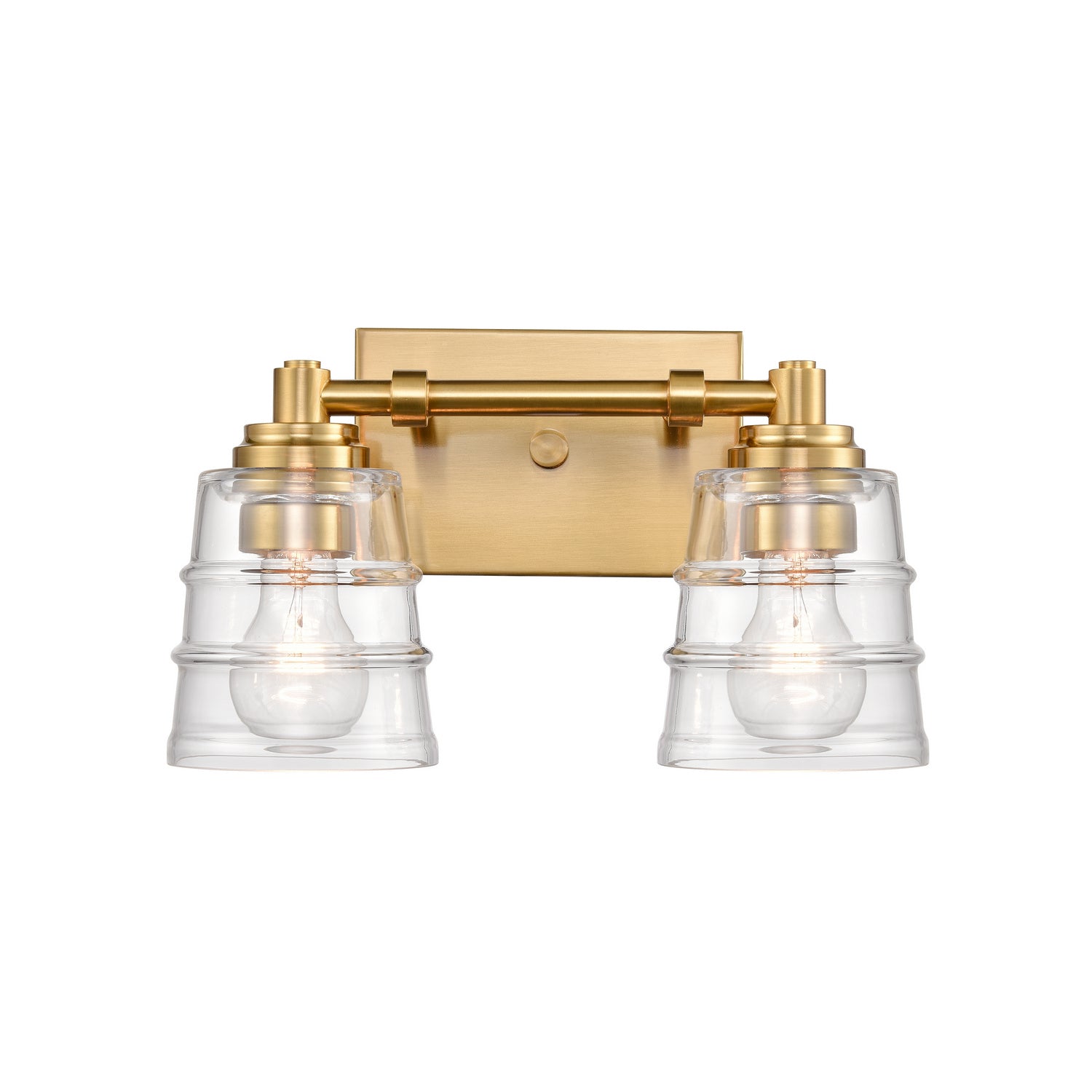 ELK Home - 67971/2 - Two Light Vanity - Pulsate - Satin Brass