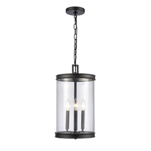 ELK Home - 69745/3 - Three Light Pendant - Mendoza - Matte Black