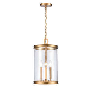 ELK Home - 69755/3 - Three Light Pendant - Mendoza - Brushed Gold